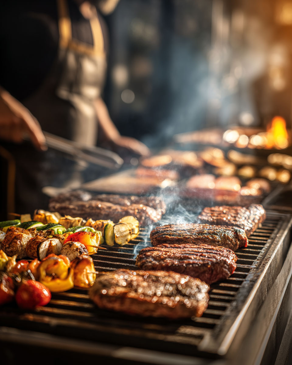 Grill-Catering-Livekoch